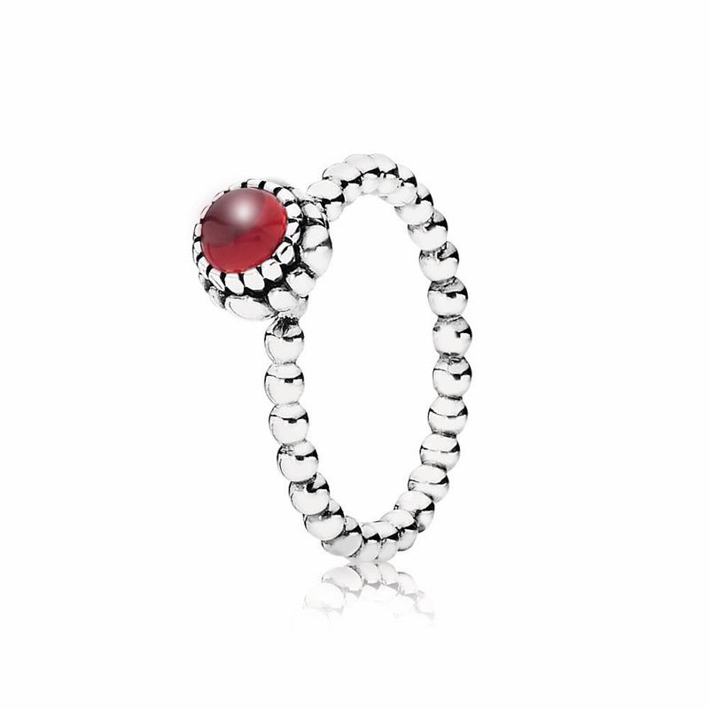 Pandora Birthday Blooms Ring January Online NZ, Sterling Silver (537902-TFQ)